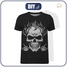 HERREN T-SHIRT - METAL M. 1 - Nähset