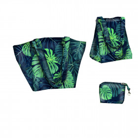 XL Tasche mit Utensilientasche 2 in 1 - MONSTERA 2.0 / navy - Nähset