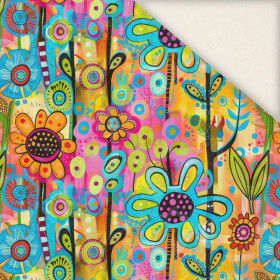NEON FLOWERS WZ.1- Slub Weave