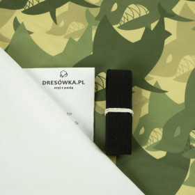 Jungen Badehose - HAIE CAMOUFLAGE 122-128