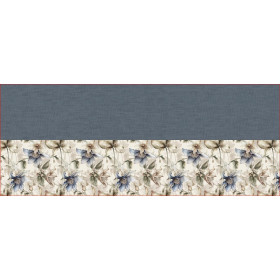 KNOPFSCHAL - pastel flowers wz.5 - Nähset