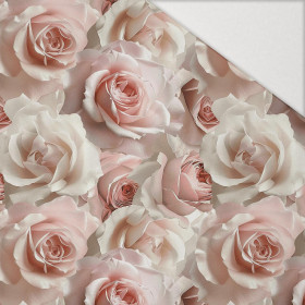 PASTEL FLOWERS WZ.7 - Hydrophober angerauter Wintersweat