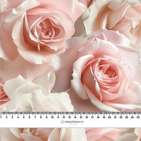 PASTEL FLOWERS WZ.7- Polster- Velours