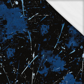 NAVY GRUNGE wz. 2- Single Jersey mit Elastan ITY