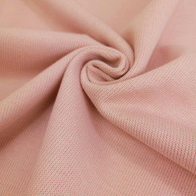 Baumwoll-Strick-Sweat "Margot" - GEDECKTES ROSA (D-54)