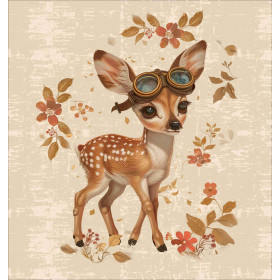 FAWN STEAMPUNK FOREST - panoramisches Paneel 60cm