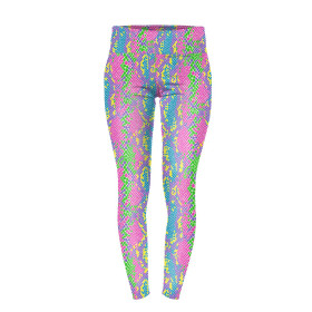 SPORTLEGGINGS - NEON SCHLANGENHUT M.1