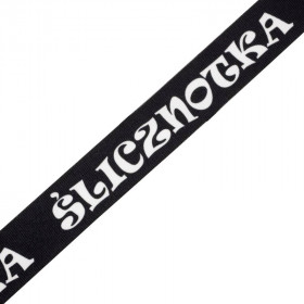 Ripsband LOVE 25mm -schwarz