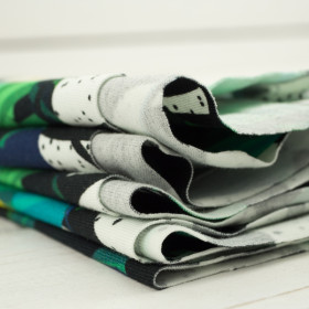 TROPISCHE LILIEN - Viskose-Jersey WE210