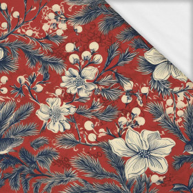 Vintage Christmas wz.15- Single Jersey mit Elastan ITY