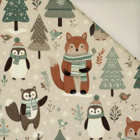 WINTER ANIMALS WZ.5- Polster- Velours