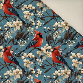 WINTER FLOWERS WZ.12- Polster- Velours