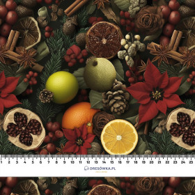 WINTER FLOWERS WZ.19 - Wasserabweisende Webware