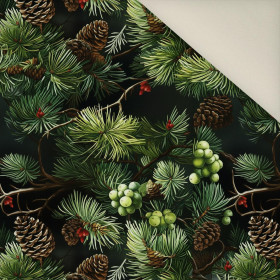 WINTER FOREST M. 1- Polster- Velours