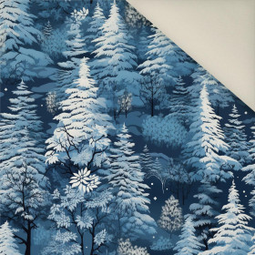 WINTER FOREST M. 5- Polster- Velours