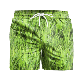 Herren badehose - GRÜNES GRAS - Nähset