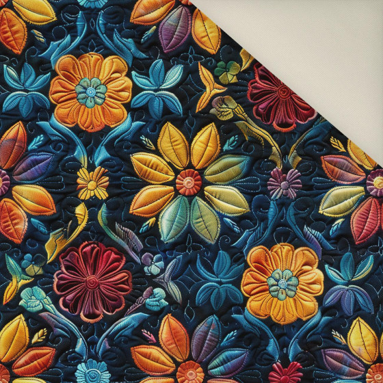 Batik Quilt wz.8- Polster- Velours