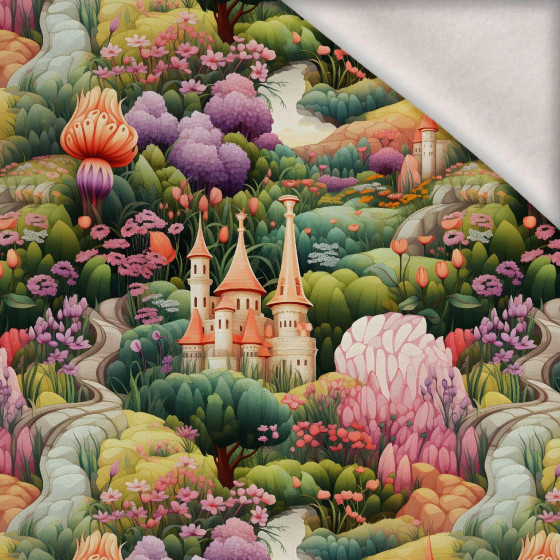 FAIRY WORLD wz.3 (GARDEN) - Wintersweat angeraut mit Elastan ITY