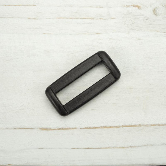 Kunststoff Rechteckring B 25 mm - schwarz