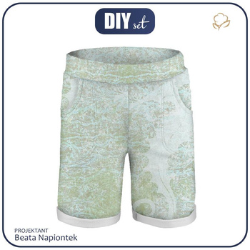 DZIECIĘCE SPODENKI (RIO) - CIEŃ / KONIK MORSKI (MORSKA OTCHŁAŃ) - dzianina pętelkowa