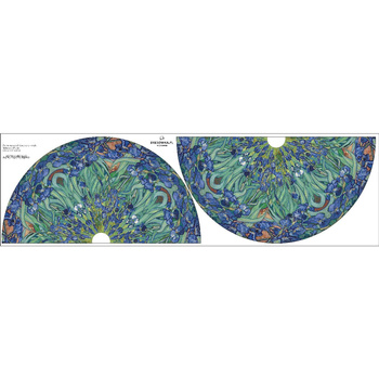 IRYSY (Vincent van Gogh) - panel na spódnicę z koła M