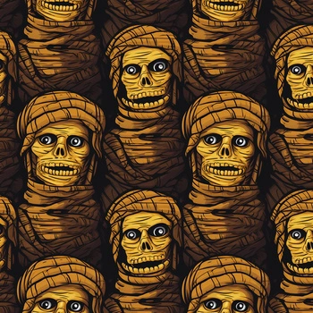 HALLOWEEN WZ. 44- single jersey z elastanem ITY