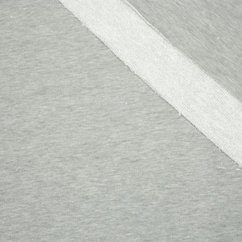 45cm MELANŻ JASNOSZARY - gruba dzianina pętelkowa 