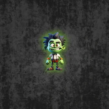 FRANKENSTEIN cute halloween wz.7-panel (60cm x 50cm)