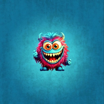 MONSTER CUTE HALLOWEEN WZ. 4 - panel (60cm x 50cm)