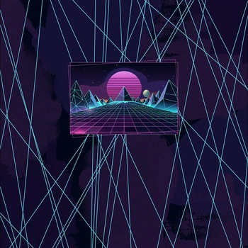  NEON GALAXY WZ.12  - panel (60cm x 50cm) 