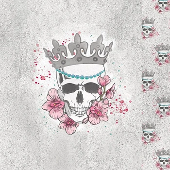 SKULL QUEEN - PANEL PANORAMICZNY 80cm