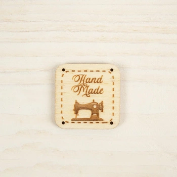 Metka drewniana - HAND MADE / maszyna 