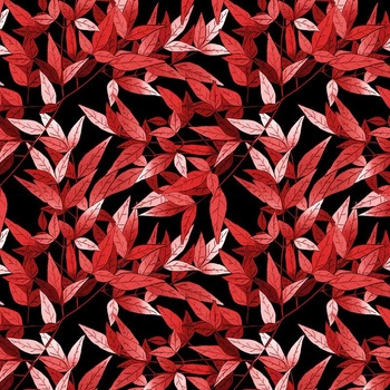 LIŚCIE wz. 7 (czerwony) / czarny