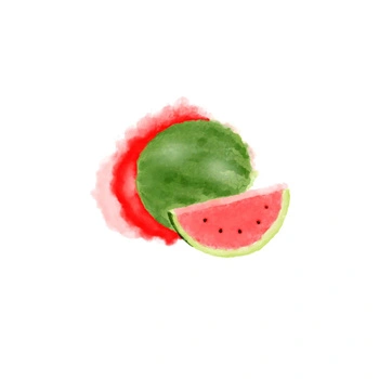 WATERMELON - panel (60cm x 50cm)
