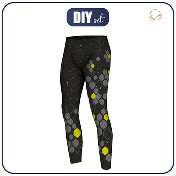 THERMO LEGGINSY MĘSKIE (JACK) - HIVE - zestaw do uszycia XL