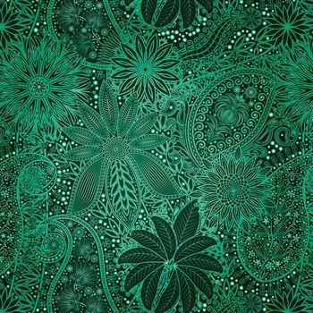 ZIELONY AŻUR - Welur tapicerski