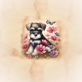 CUTE ANIMALS wz.1 - PANEL (60cm x 50cm)