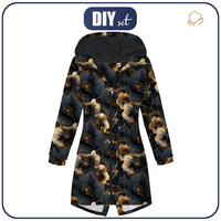 DÁMSKÁ BUNDA PARKA (ANNA) - AUTUMN FLOWERS WZ.20 - softshell