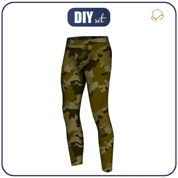 THERMO LEGGINSY MĘSKIE (JACK) - FISHING TIME - zestaw do uszycia XL