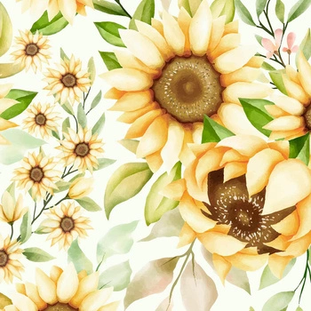 PASTELOWE SŁONECZNIKI WZ. 3 (Sunflower)