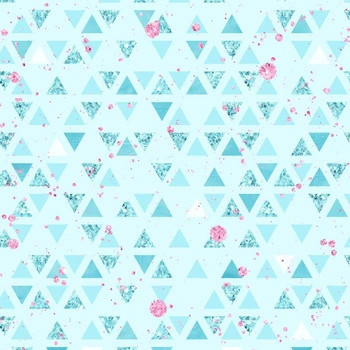 BROKATOWE TRÓJKĄTY (MAGICZNA KRAINA)