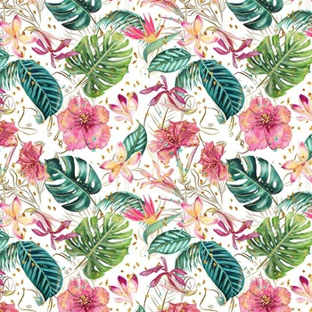 TROPIKALNA DŻUNGLA / biały