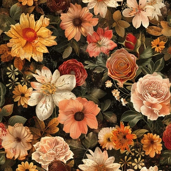 AUTUMN FLOWERS WZ. 2