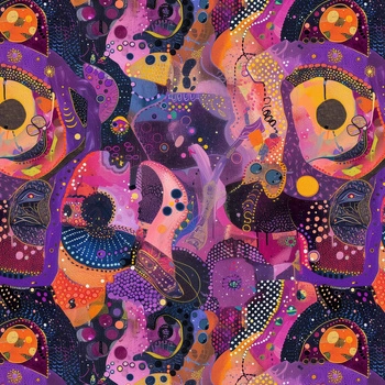ABSTRACTION WZ.41 / FIOLETOWY (PLUM)