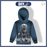 DZIECIĘCA BLUZA Z KAPTUREM (ALEX) - ROBOT wz.3 - zestaw do uszycia