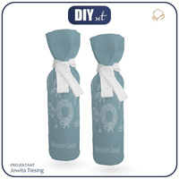 POKROWIEC NA BUTELKĘ - WESOŁYCH ŚWIĄT - DIY set