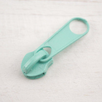 Suwak do taśmy suwakowej żyłkowej 5mm - aqua - 533