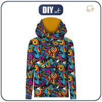 BLUZA Z KAPTUREM UNISEX (HYDRA) - STREET GRAFFIT WZ.5 - zestaw do uszycia (98/104)