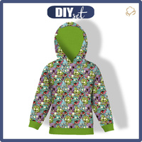 DZIECIĘCA BLUZA Z KAPTUREM (ALEX) - ZOMBIE - zestaw do uszycia