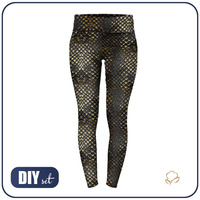 LEGGINSY SPORTOWE - LEATHER PATTERN WZ.8 - zestaw do uszycia